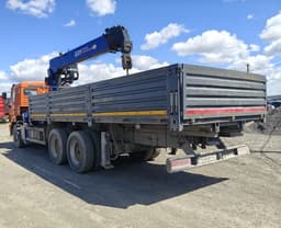 Камаз 65115 6x4 Бортовой с КМУ - 4