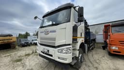 Галичский Автокрановый Завод (Гакз) КМА-150* на шасси FAW CA 3252 6x6 Бортовой с БКУ - 1