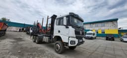 Завод Спецмаш SM09* на шасси Shacman SX3258 6x6 Сортиментовоз с КМУ - 2