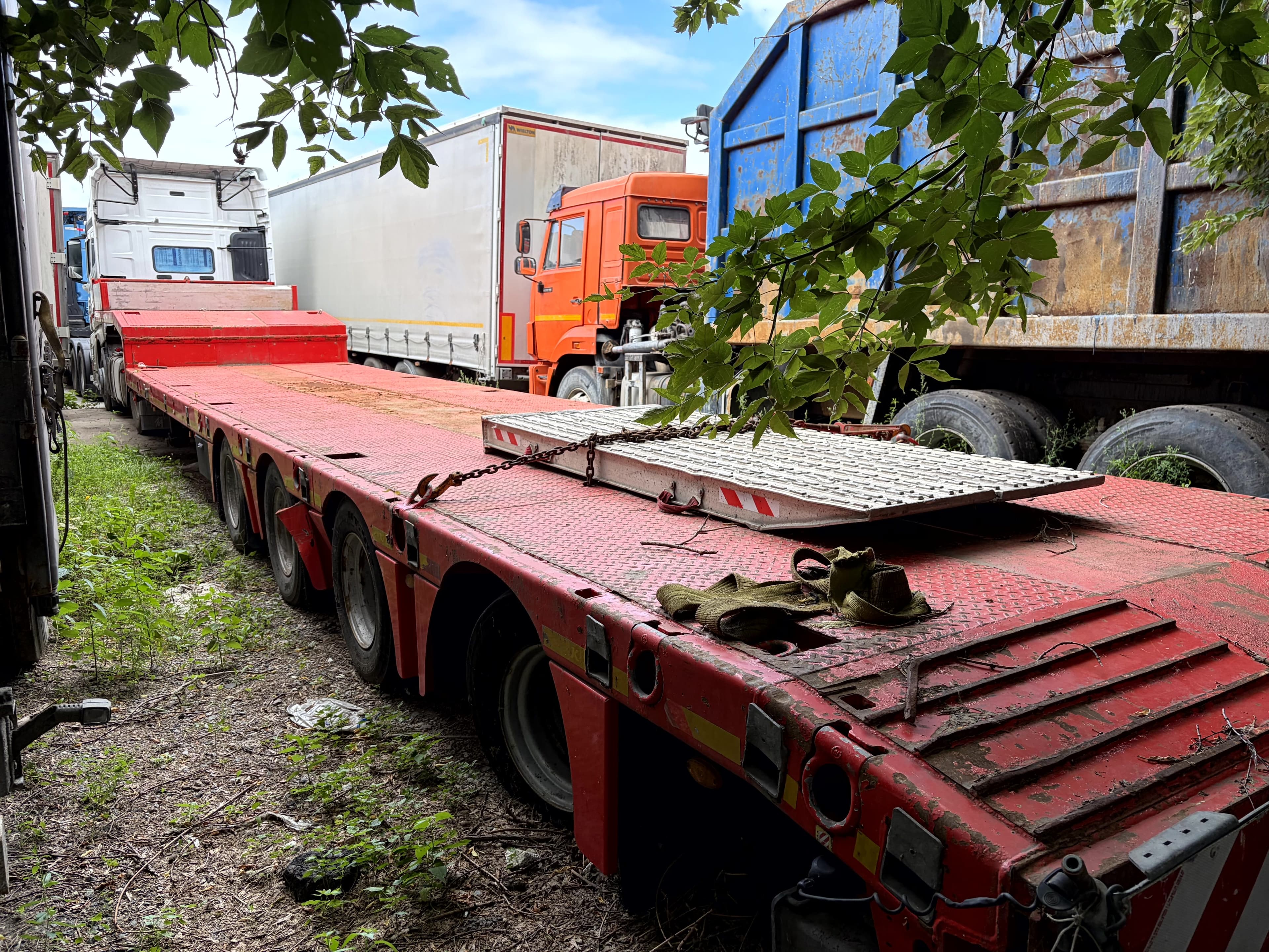 Kassbohrer LB4 Полуприцеп тяжеловоз 4 оси - 4