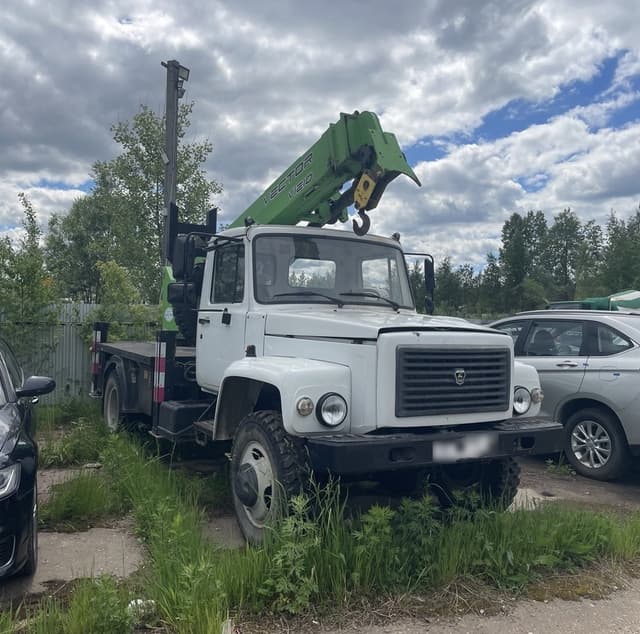 Чайка-Сервис 2784* на шасси GAZ 3308 4x4 Бортовой с КМУ - 2