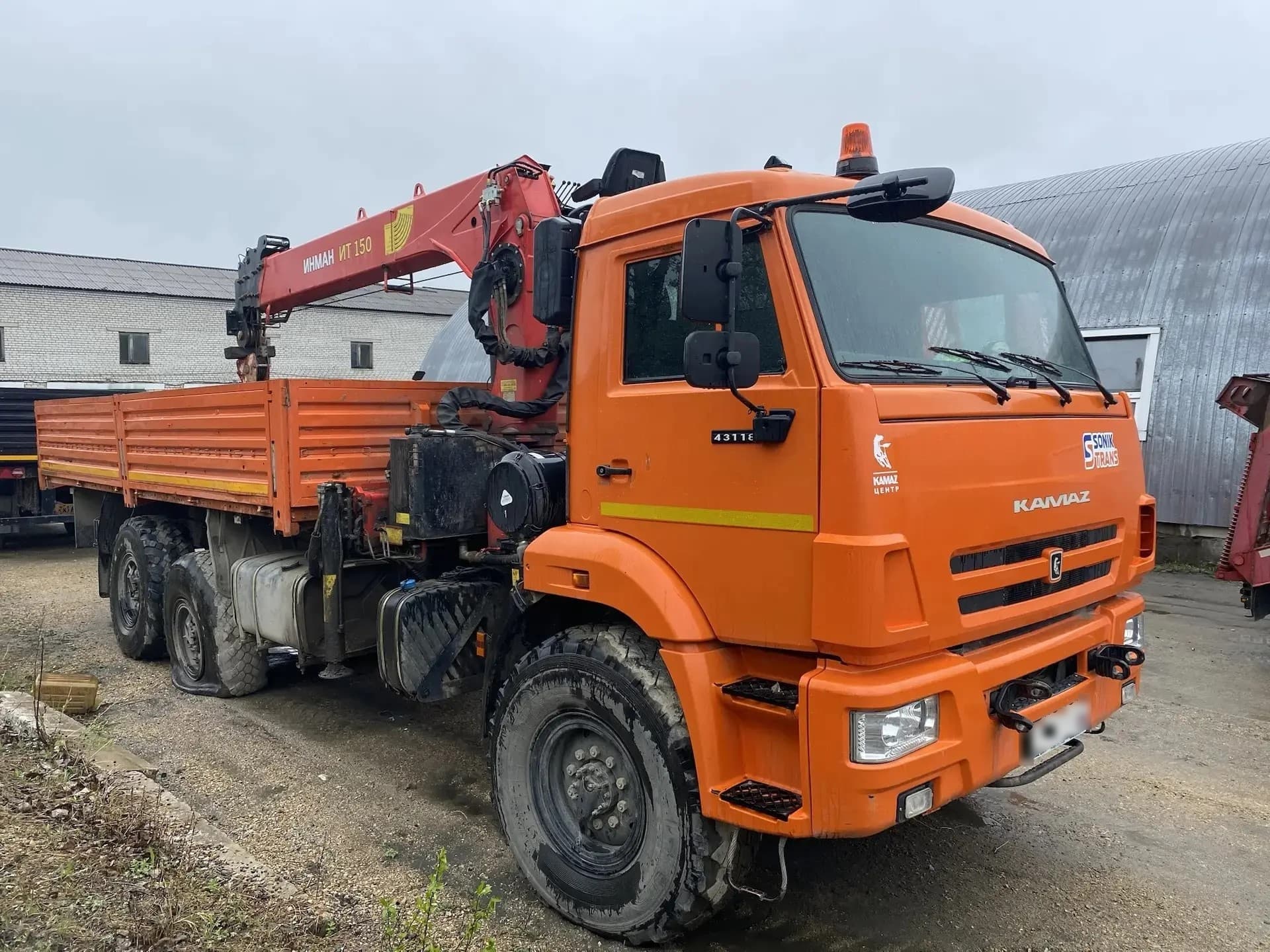 Камаз (КАЗ) КС-55713* на шасси КАМАЗ 43118 6x6 Автокран - 2