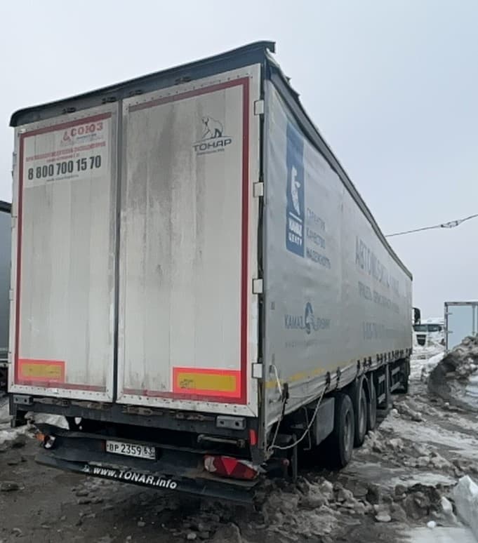 Тонар 97882 Полуприцеп шторный - 3
