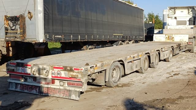 Бергер 9854* Полуприцеп тяжеловоз 4 оси - 3