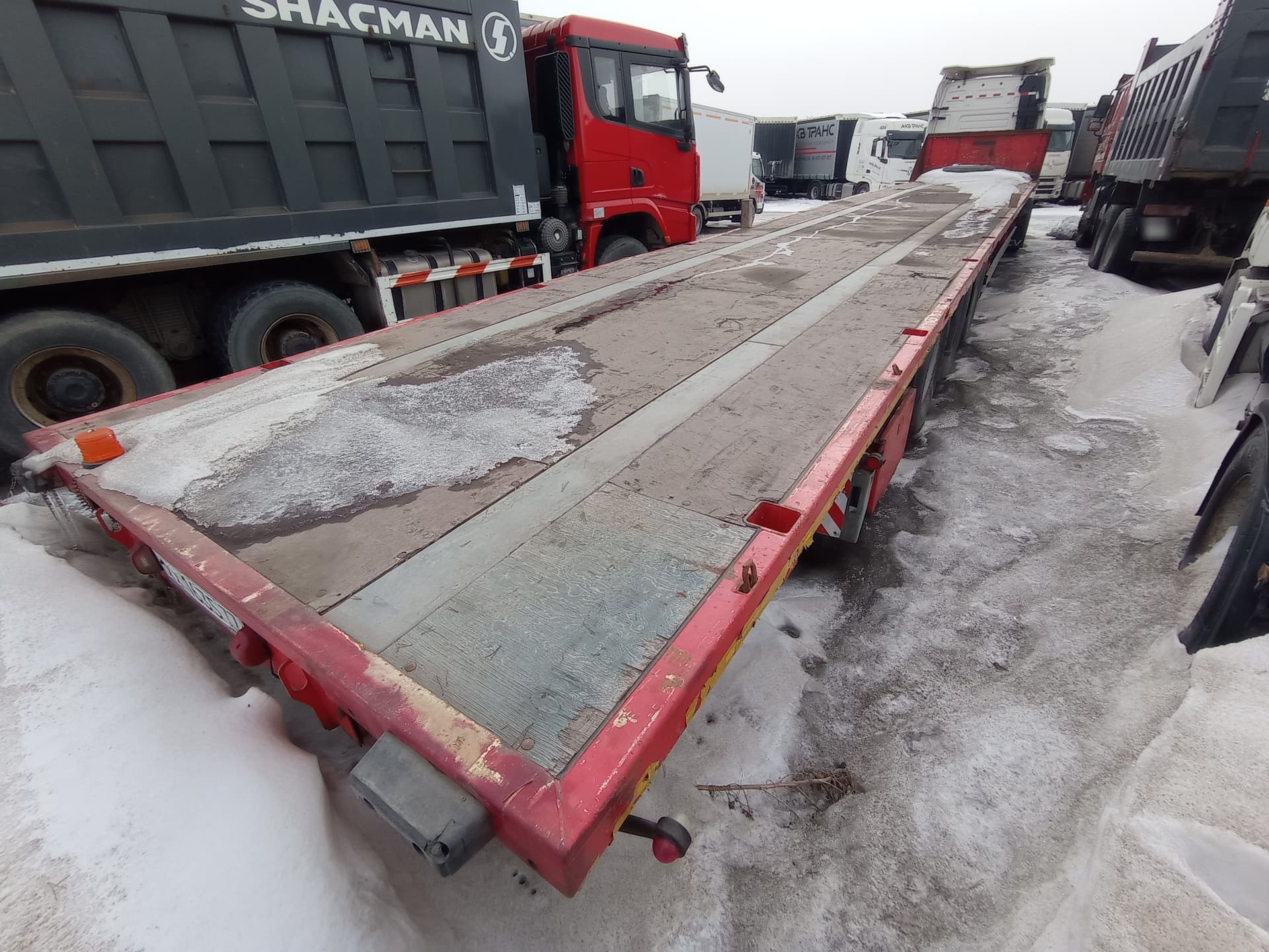 Тверьстроймаш 9939* Полуприцеп тяжеловоз 3 оси - 3