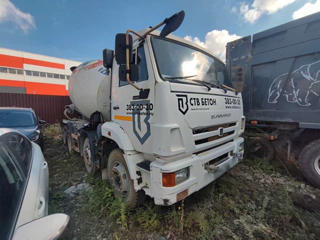 Камаз 58147Y на шасси КамАЗ 6540 Автобетоносмеситель - 2