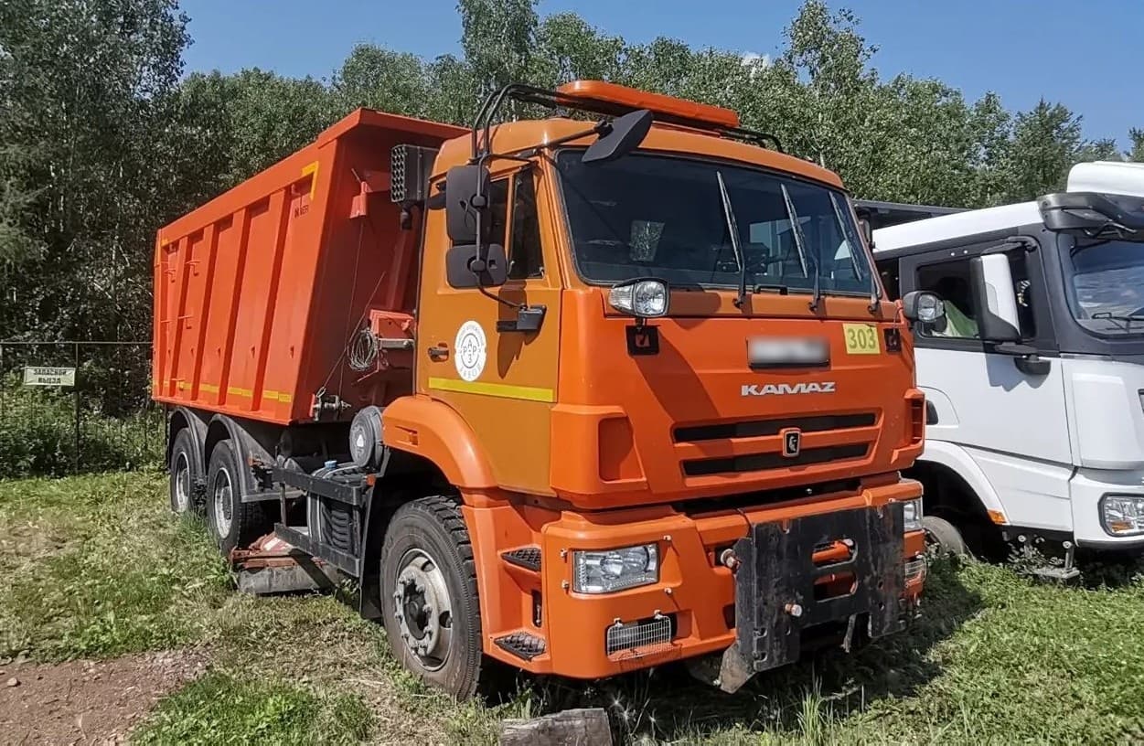 Ряжский Авторемонтный Завод МК-4534 на шасси КамАЗ 6520 6x4 КДМ - 2