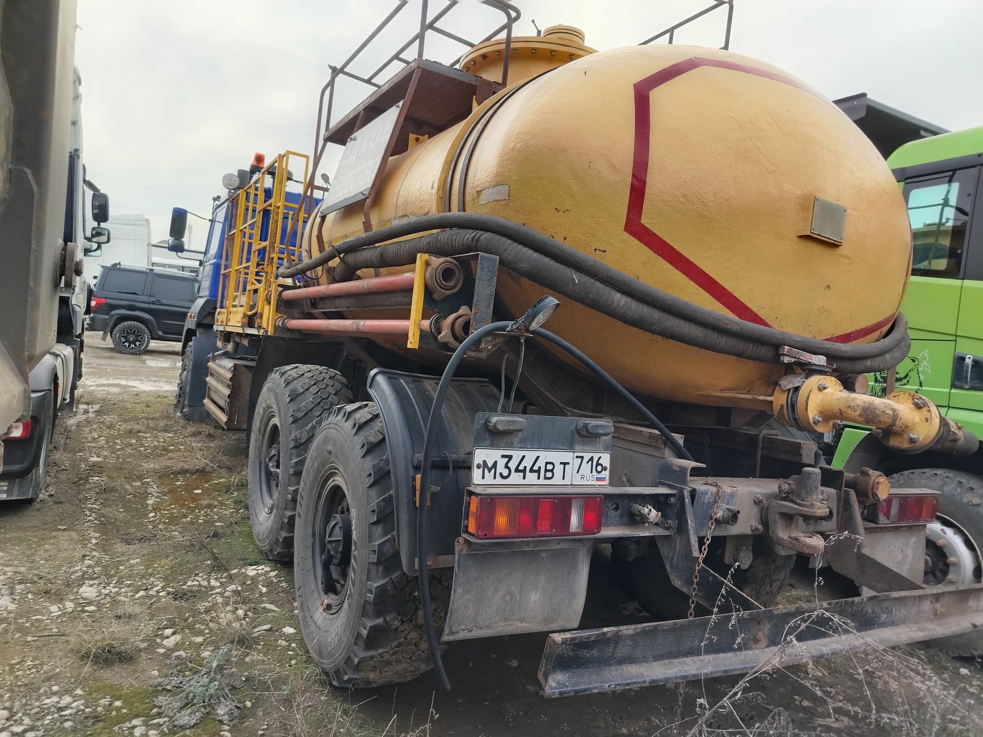 Завод Паровых Установок Юнистим АКОС на шасси Ural 4320 6x6 Установка насосная для кислотной обработки скважин - 4