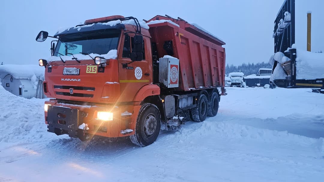Ряжский Авторемонтный Завод МК-4534 на шасси КамАЗ 6520 6x4 КДМ - 1