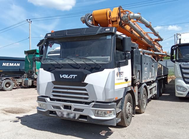 Ханджер Рус БНК* на шасси МЗКТ VOLAT 10X4 Автобетононасос - 1