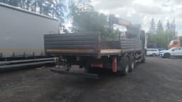 Феникс 78F1* на шасси FAW CA 3250 6х4 Бортовой с КМУ - 3