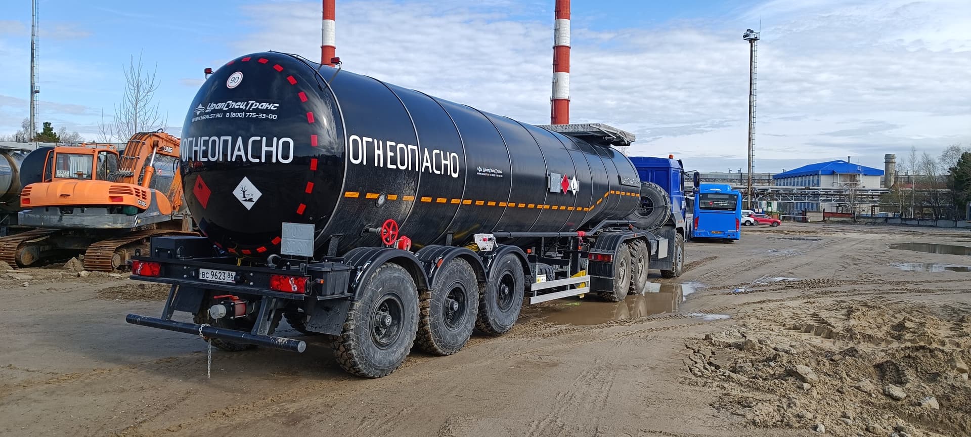 Уралспецтранс 9465* Полуприцеп цистерна - 3