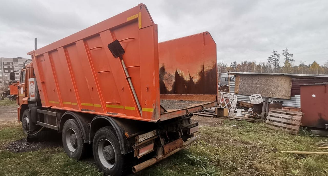 Ряжский Авторемонтный Завод МК-4534 на шасси КамАЗ 6520 6x4 КДМ - 4