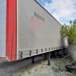 Manac 8794* Полуприцеп шторный - 1