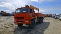 Камаз 43118 6x6 Бортовой с КМУ - 1