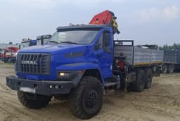 Завод Спецмаш SM04* на шасси Ural NEXT 4320 6x6 Бортовой с КМУ - 1
