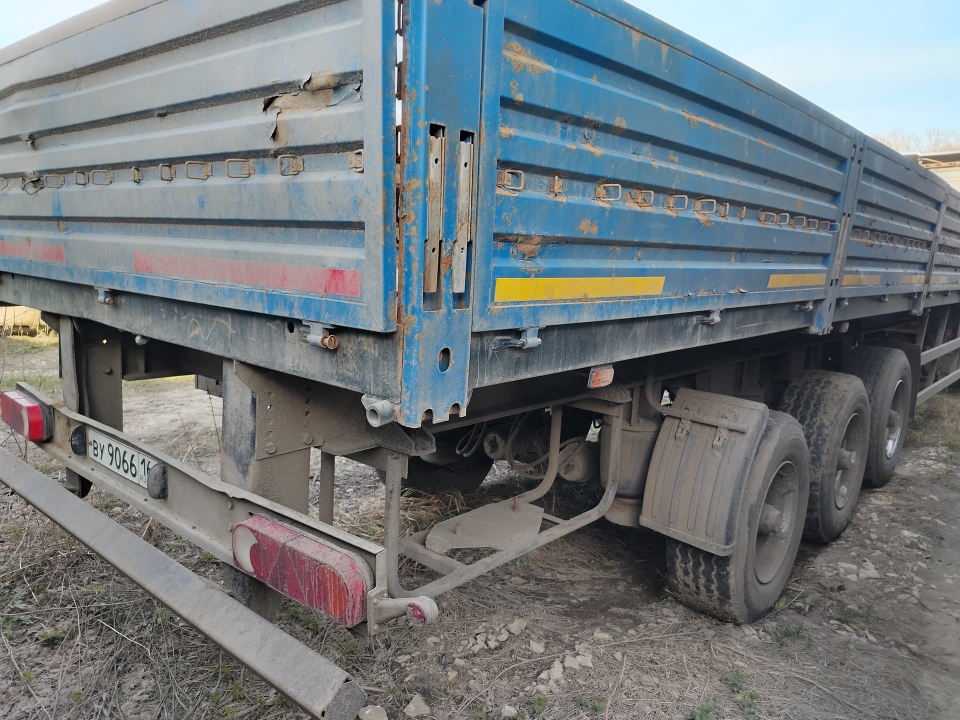 Туймазинский Завод Автобетоновозов 5885* Полуприцеп бортовой - 3