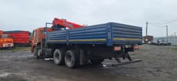 Камаз 65115 6x4 Бортовой с КМУ - 4