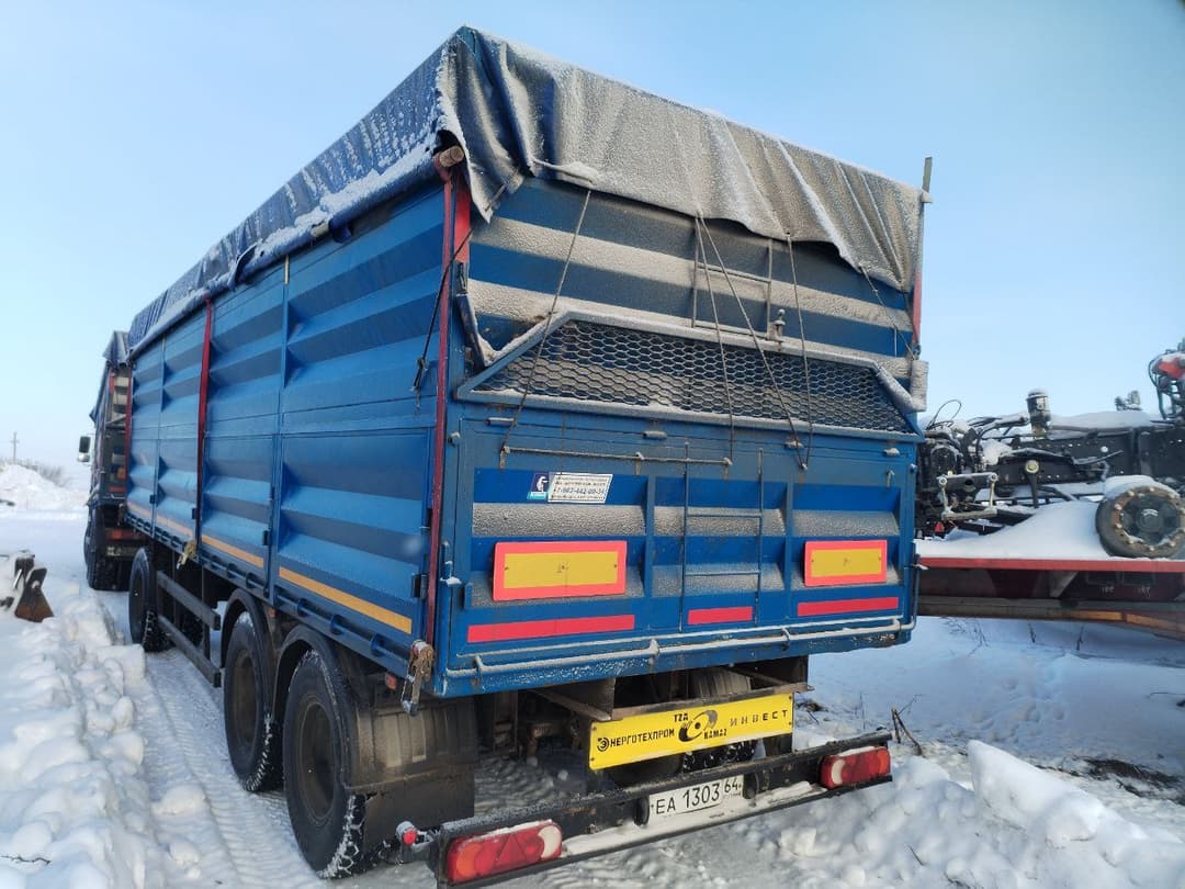 Туймазинский Завод Автобетоновозов 5893* Прицеп зерновоз - 3