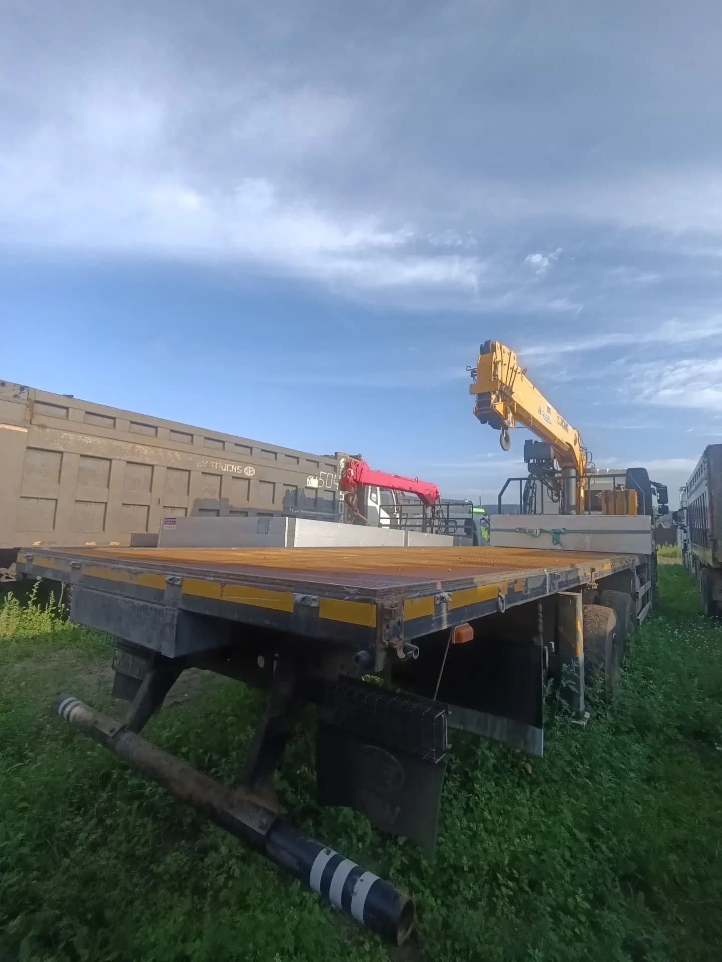 Пк Юбо-Сумотори 4591* на шасси FAW CA 3250 6x6 Бортовой с КМУ - 3