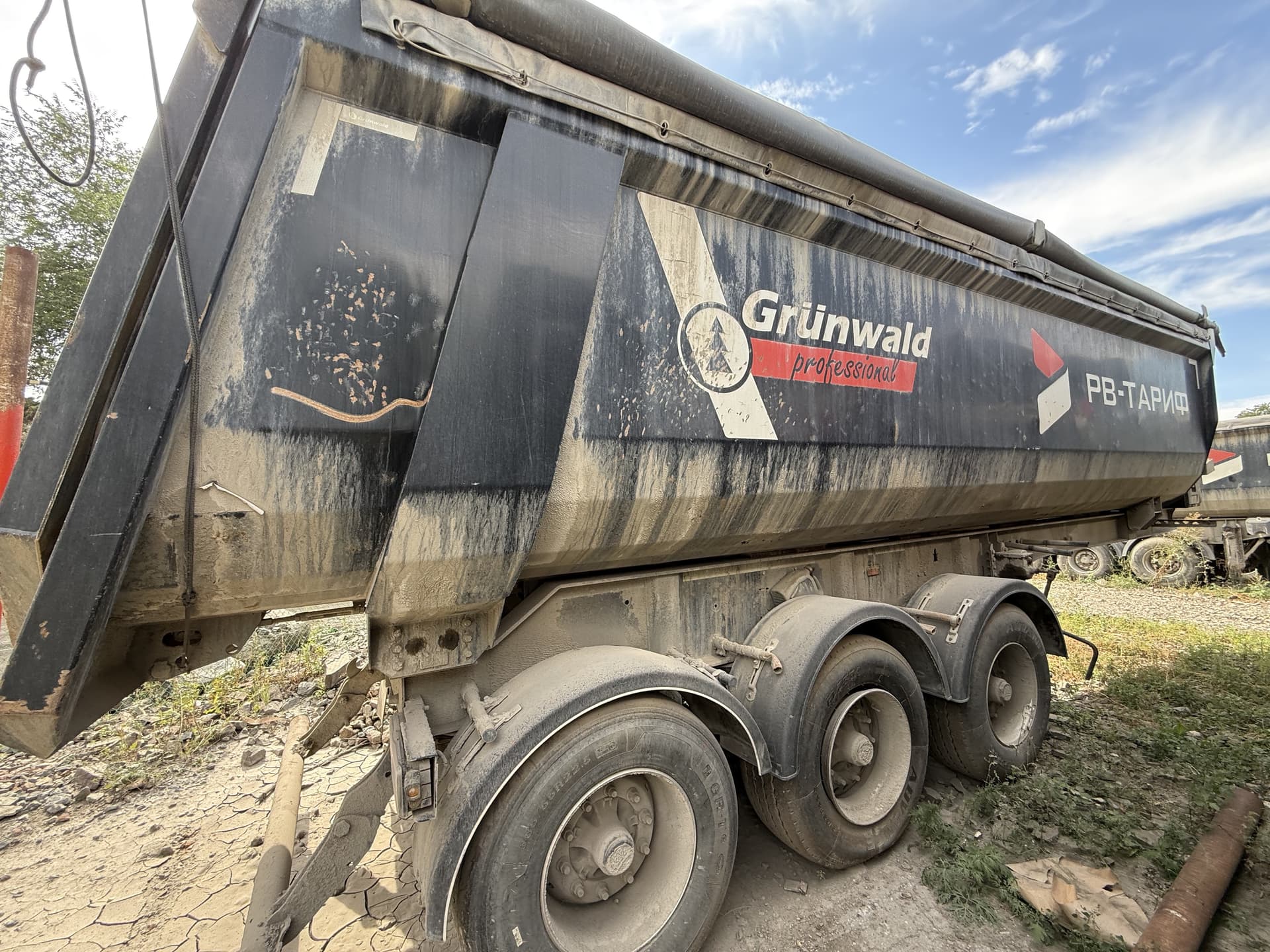 Grunwald 9453 Полуприцеп самосвальный - 3