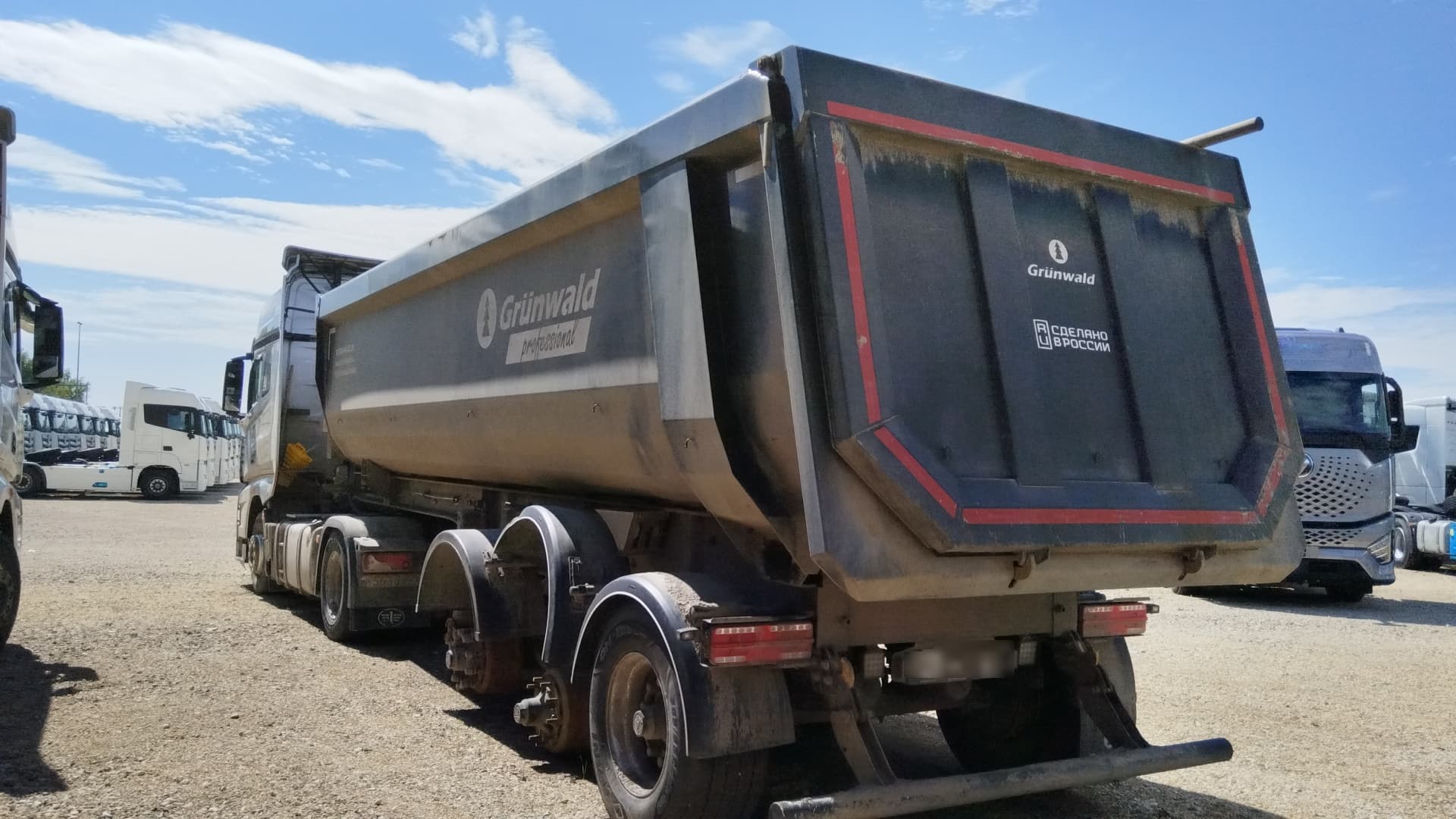 Grunwald 9453 Полуприцеп самосвальный - 4
