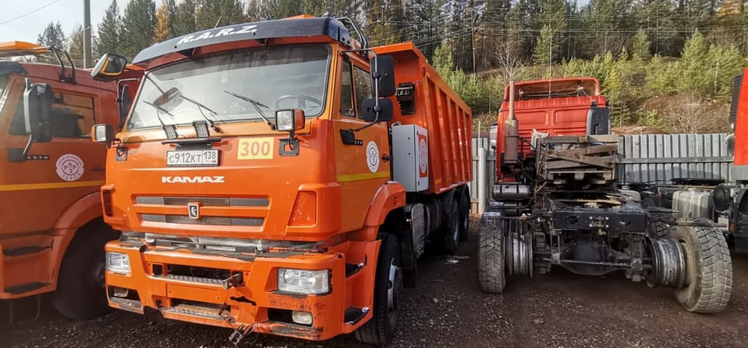 Ряжский Авторемонтный Завод МК-4534 на шасси КамАЗ 6520 6x4 КДМ - 1