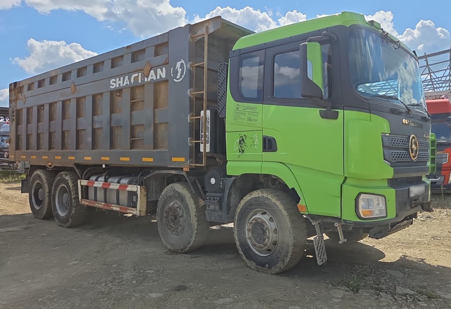 Shacman (Shaanxi) SX* 8x4 Самосвал - 2