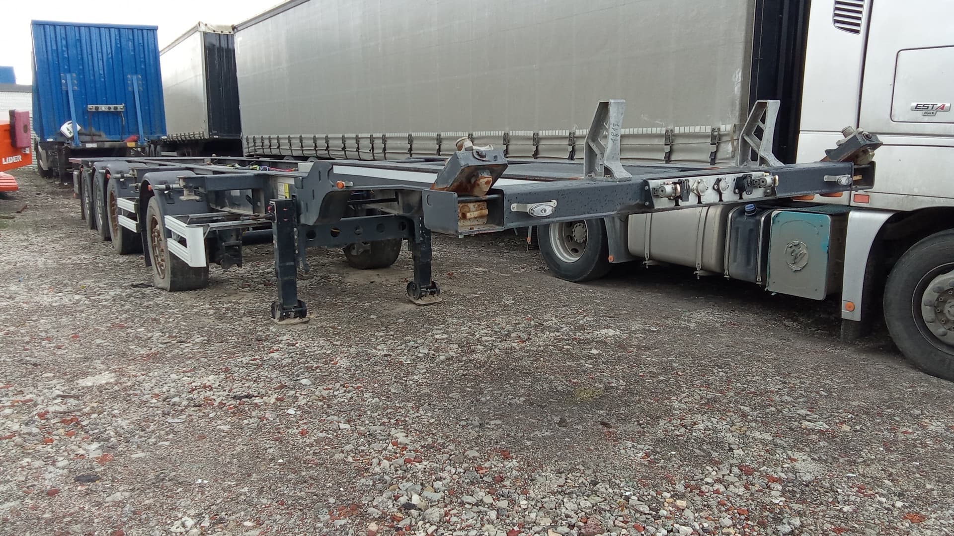 Bonum 9142* Полуприцеп Контейнеровоз 4 оси - 2