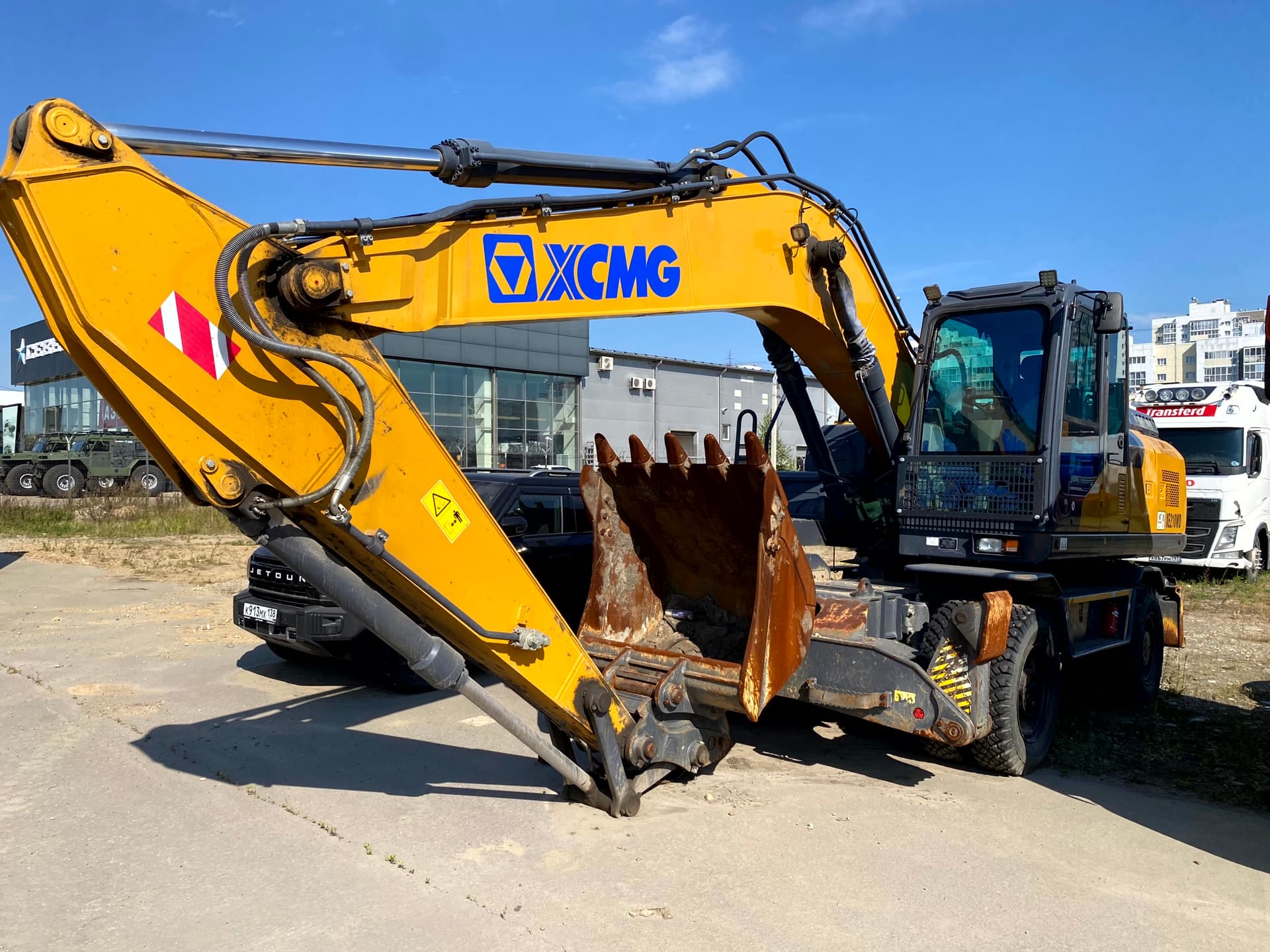 Xcmg XE210* Экскаватор колесный - 1