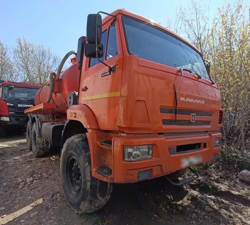 Тк Трансмастер 4672* на шасси КамАЗ 43118 6x6 Цистерна коммунальная - 2