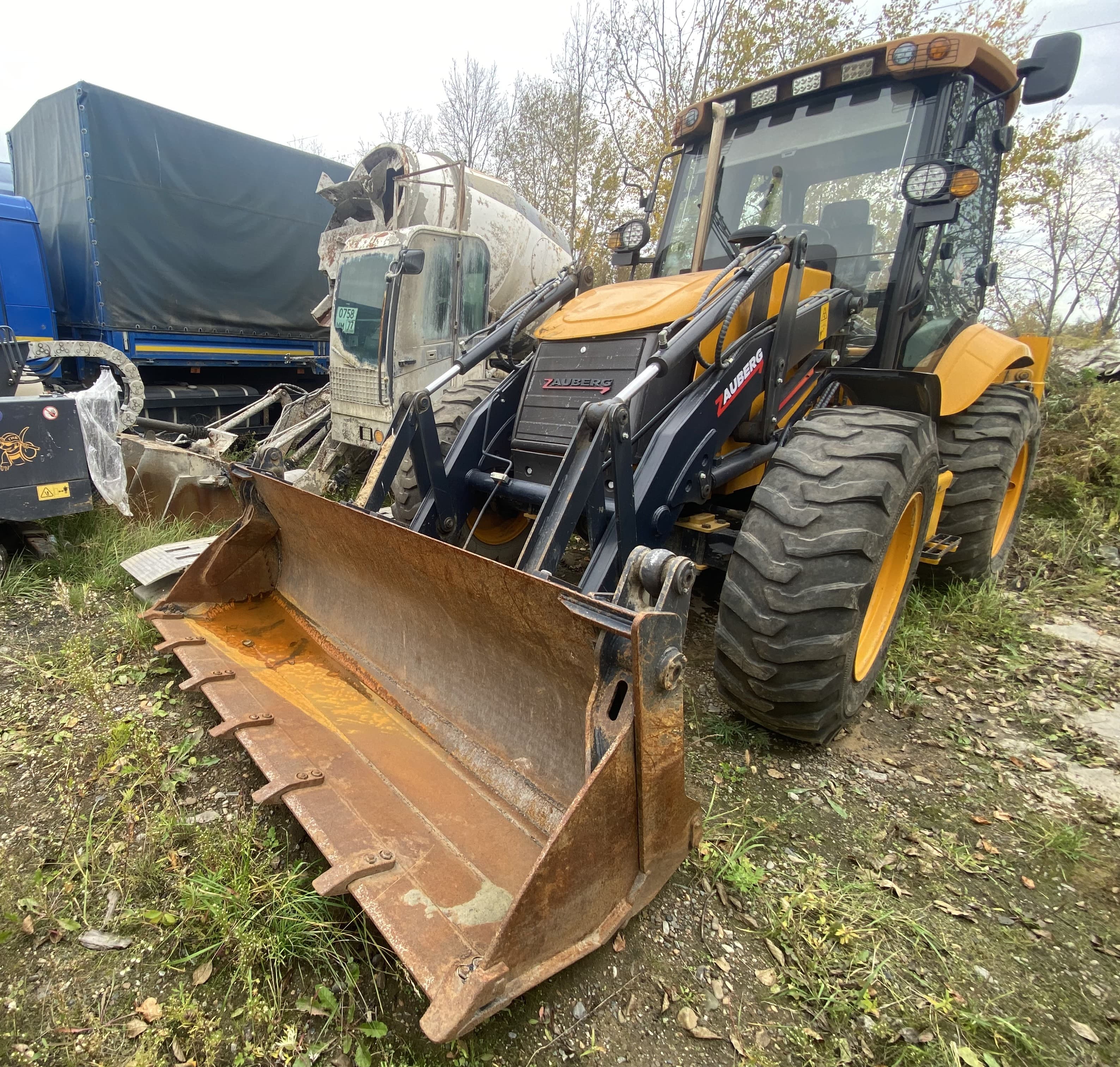 Zauberg EF4* Экскаватор-погрузчик - 1