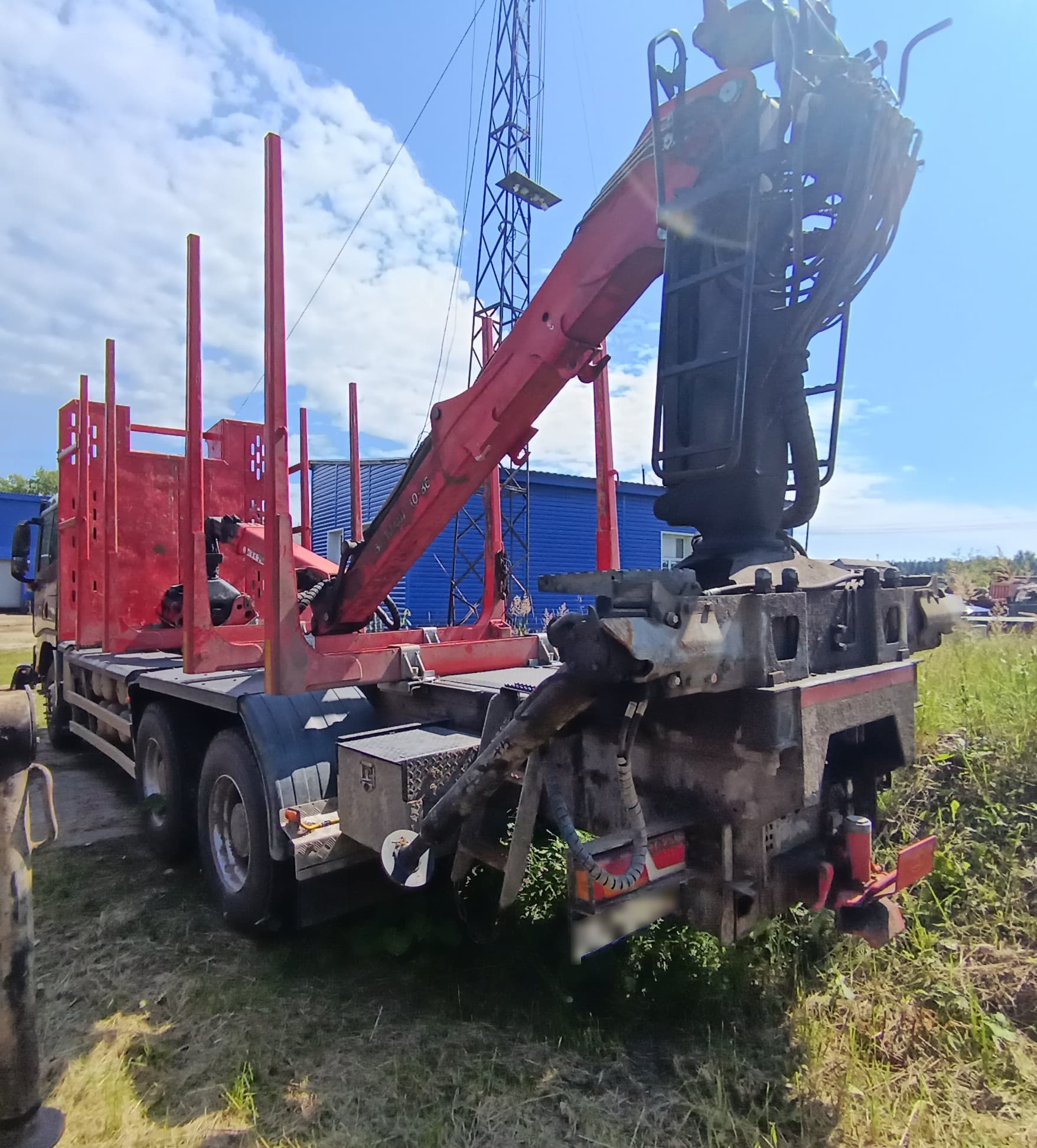 Дизель-С 3258* на шасси Shacman SX3258* 6x4 Сортиментовоз с КМУ - 4