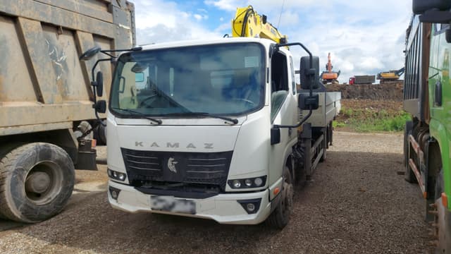 Кран Центр "Камаз" 6598* на шасси Камаз 43089 4x2 Бортовой с КМУ - 1