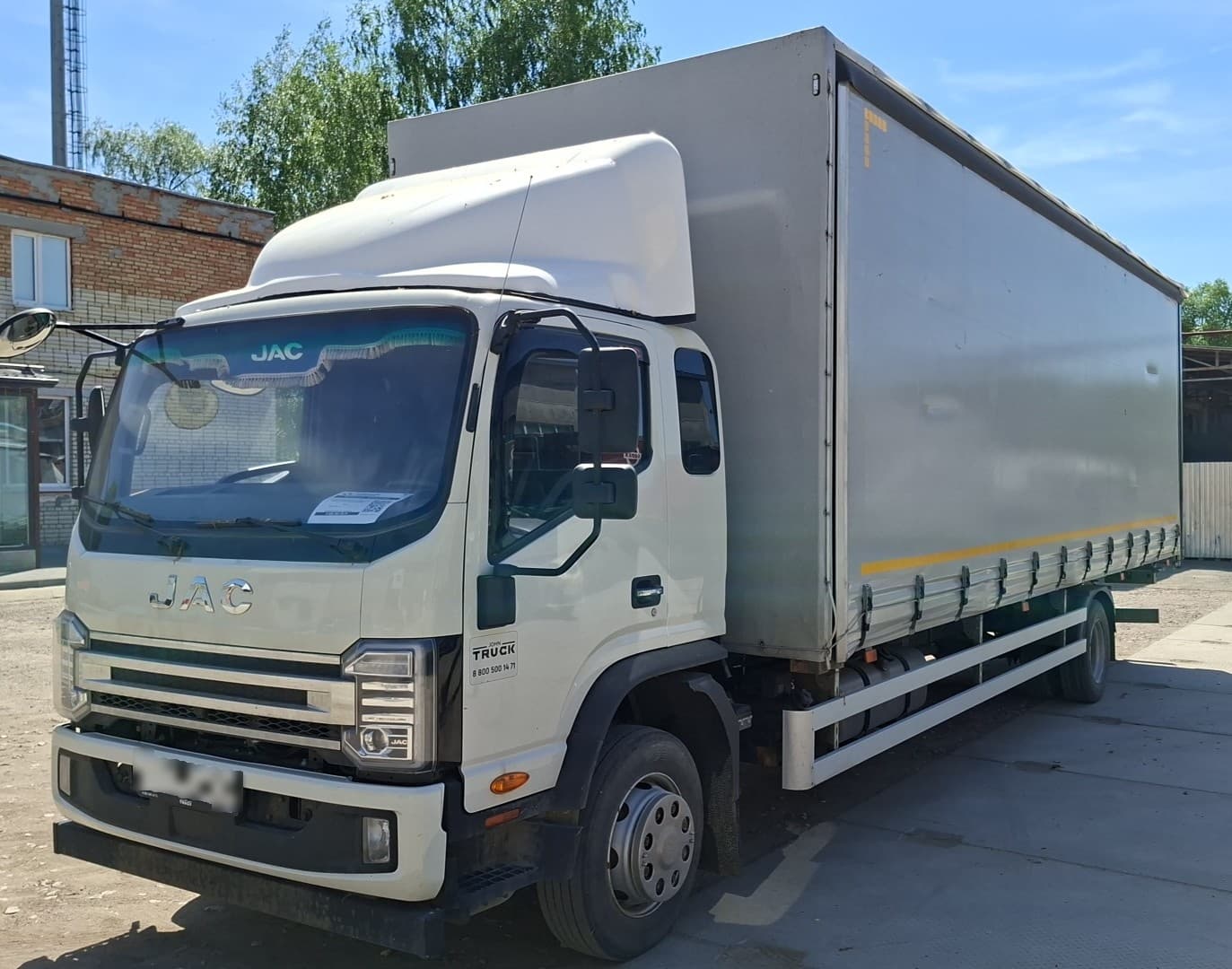Новый Завод 3008* на шасси JAC N120 4x2 Бортовой (Евроборт) - 1