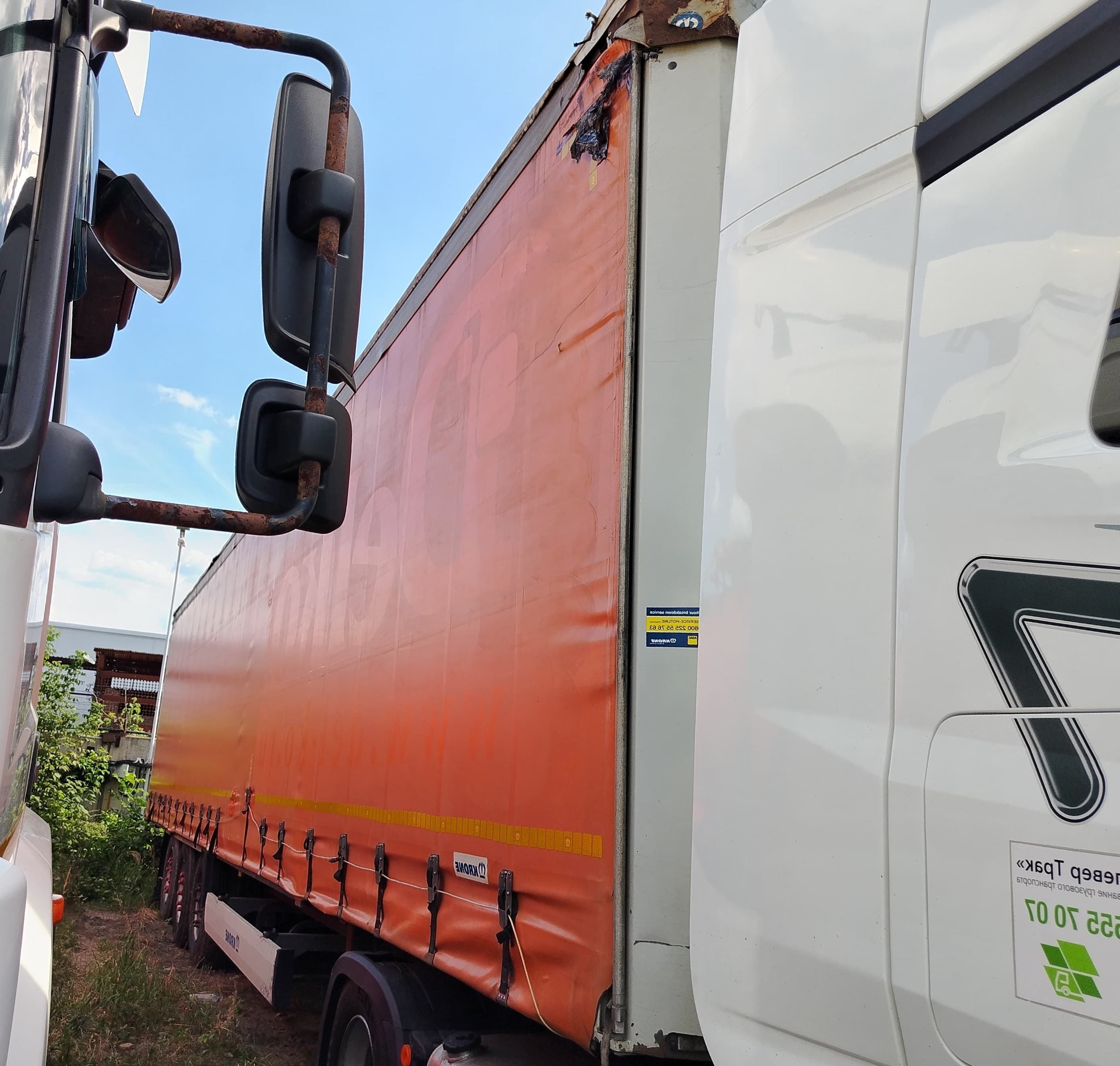 Krone SD Полуприцеп шторный - 2