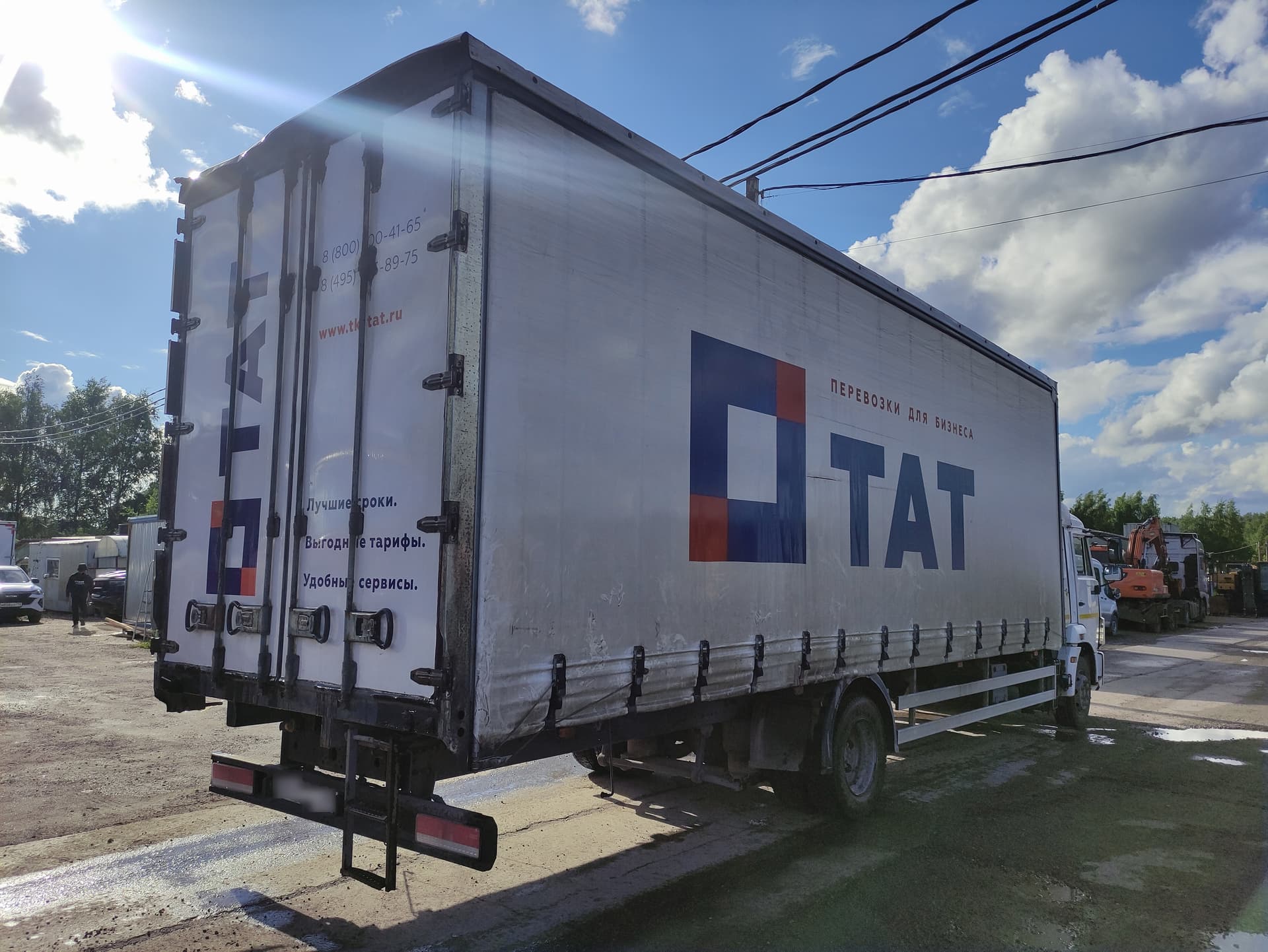 Рустрак 4388* на шасси КамАЗ 4308 4x2 Бортовой (Евроборт) - 3