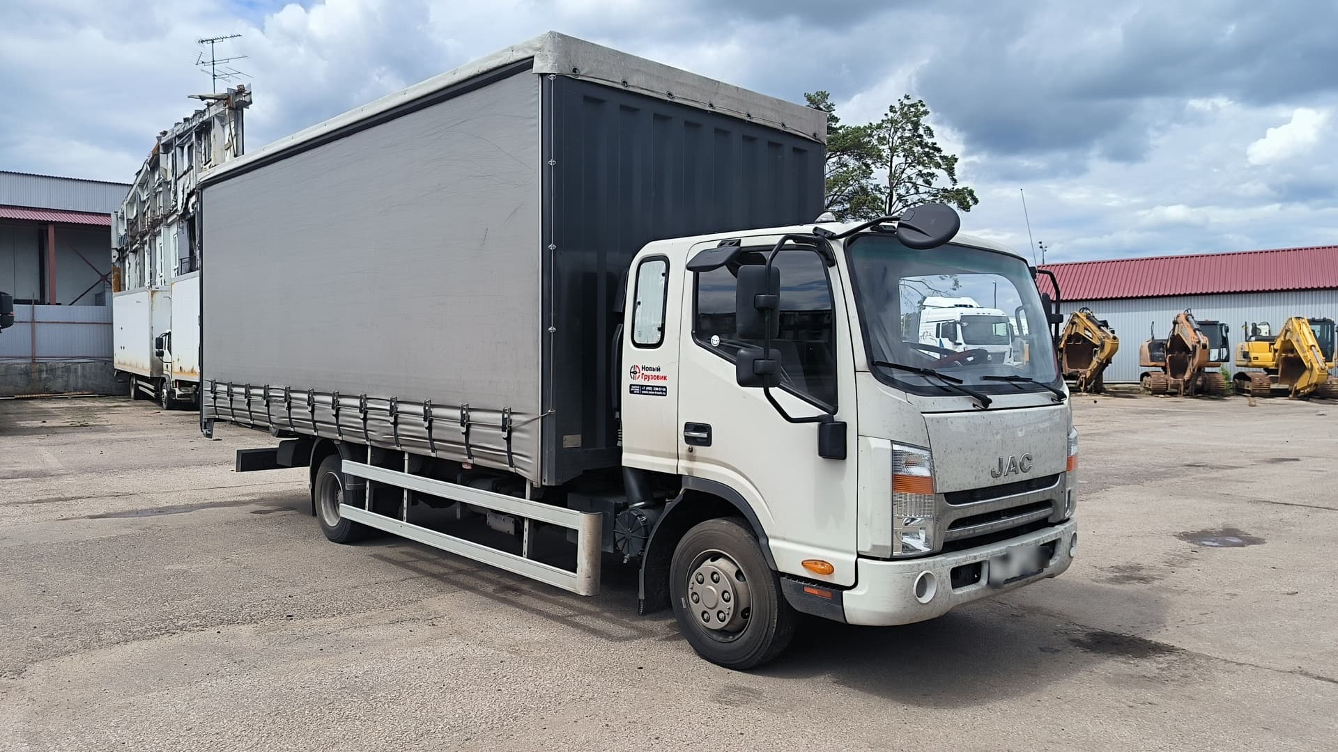 Ттм-Центр АБ-73* на шасси JAC N90 4x2 Бортовой (Евроборт) - 2