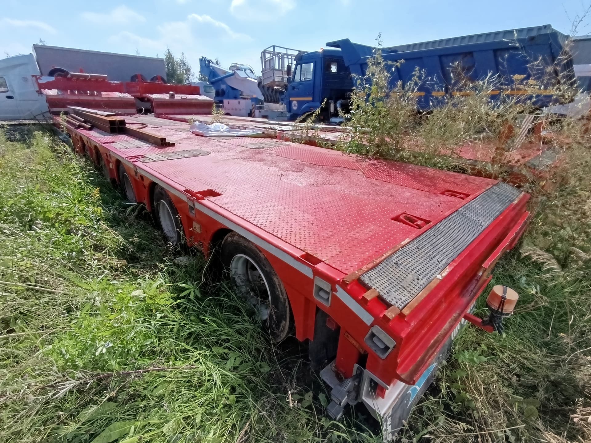 Новтрак ТР-585 Полуприцеп тяжеловоз 5 осей - 4