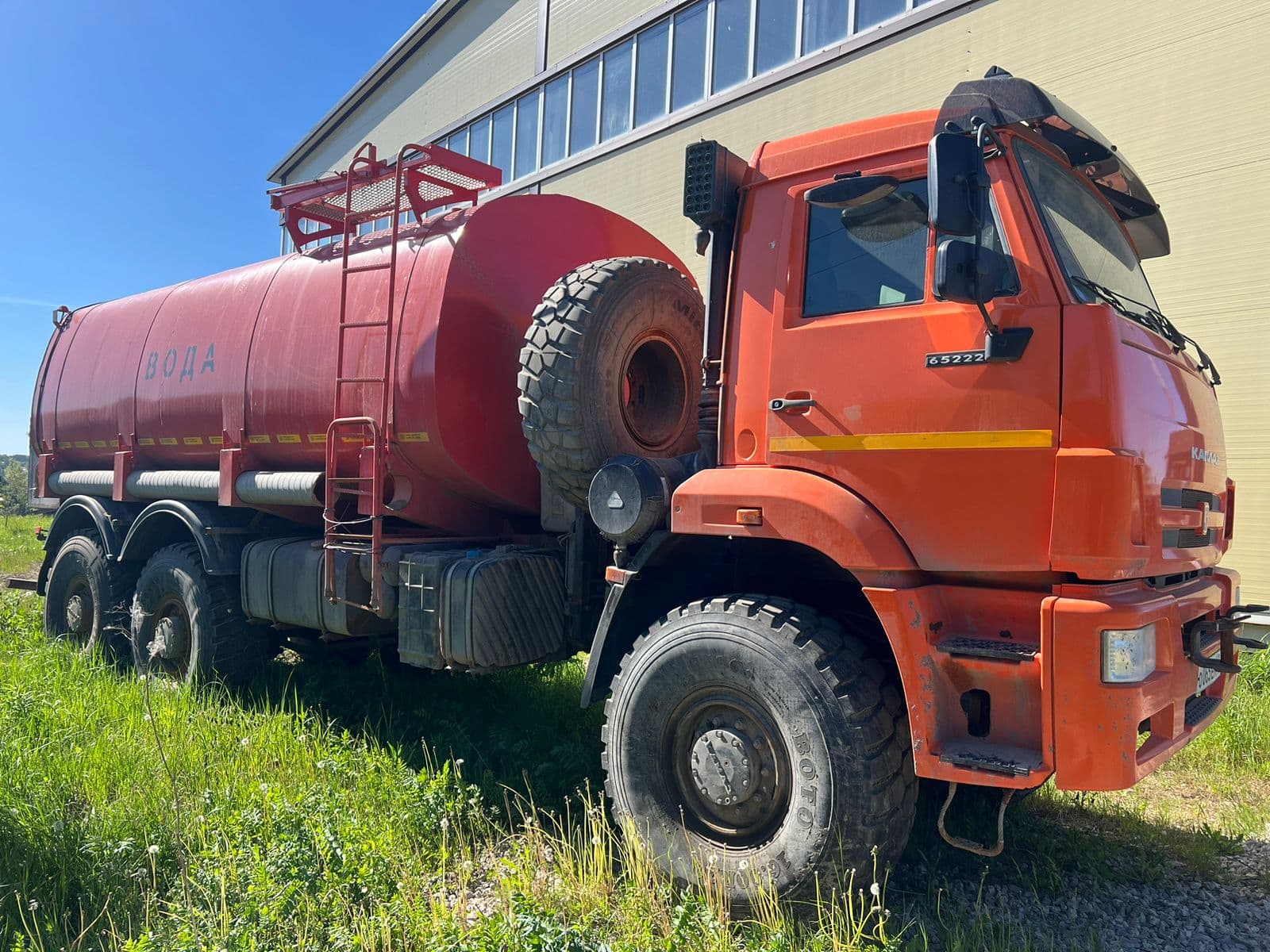 Нтц "Таганай-Авто" 5675* на шасси КамАЗ 65222 6x6 Автоцистерна нефтепромысловая - 2