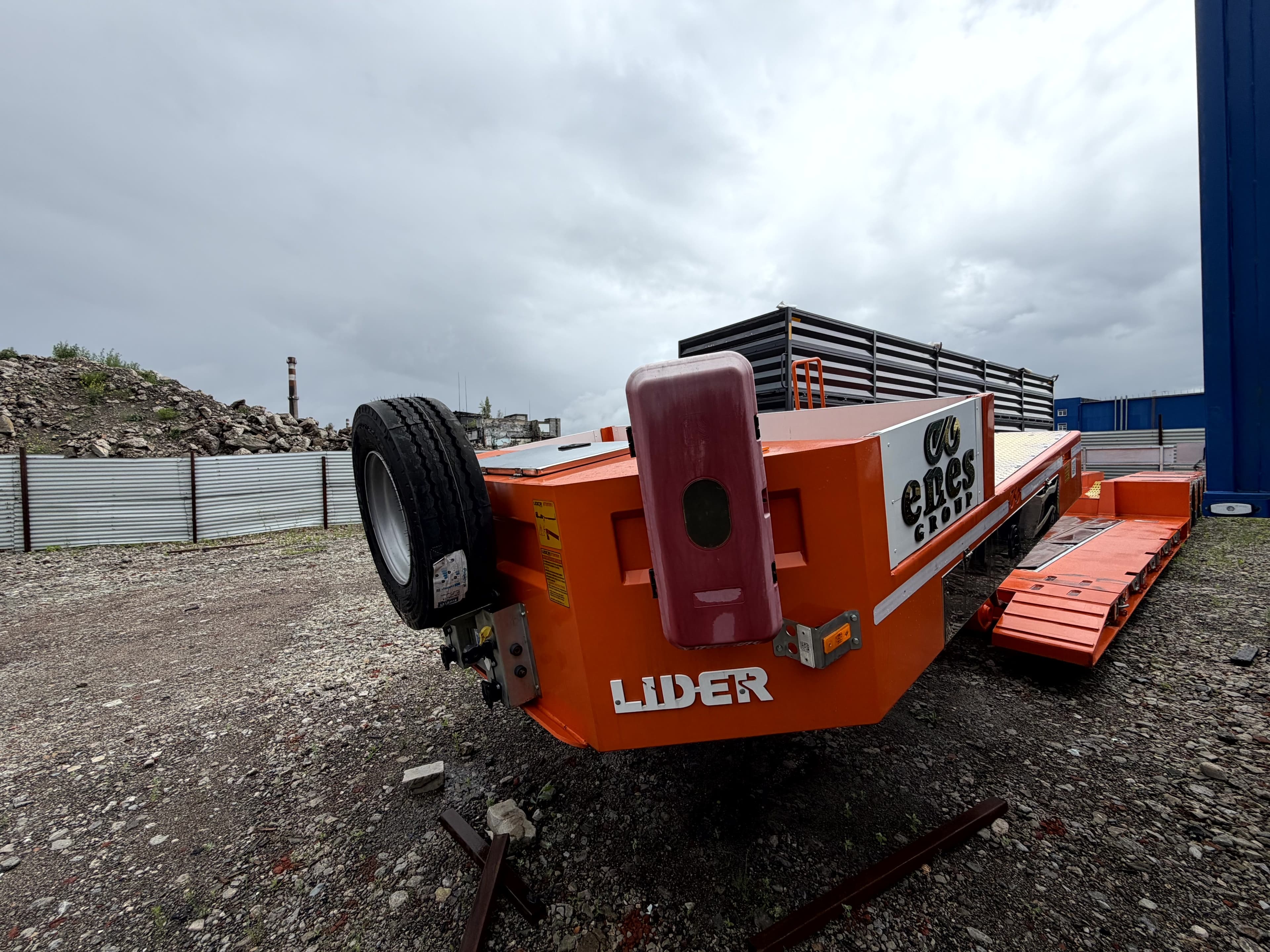 Lider Lowbed A* Полуприцеп тяжеловоз 3 оси - 1