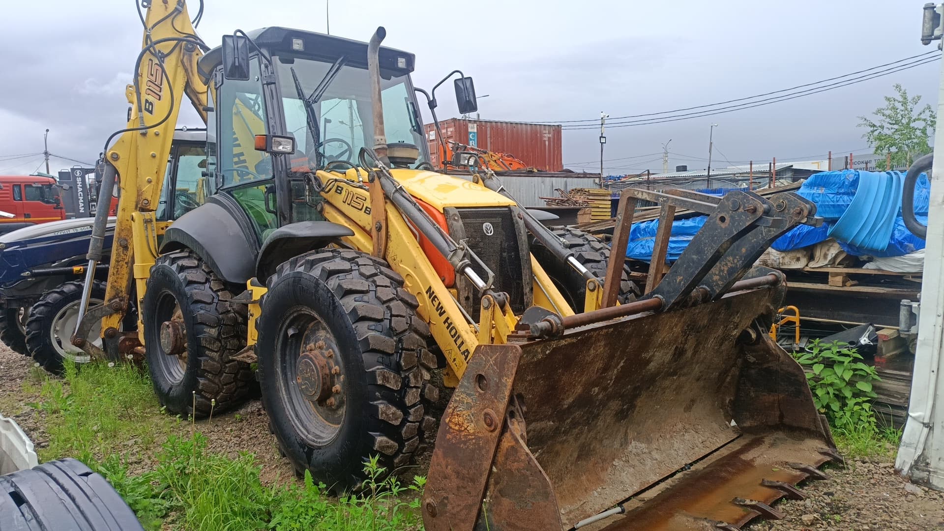 New Holland B115B Экскаватор-погрузчик - 2