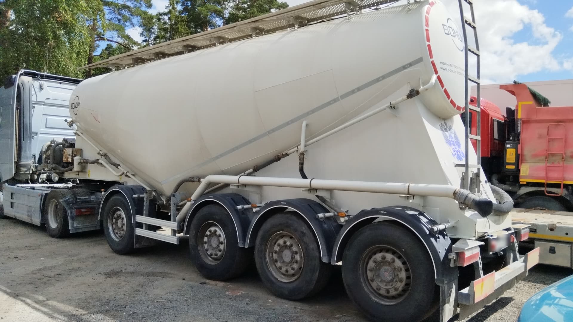 Bonum 914231 Полуприцеп цистерна для сыпучих грузов - 4