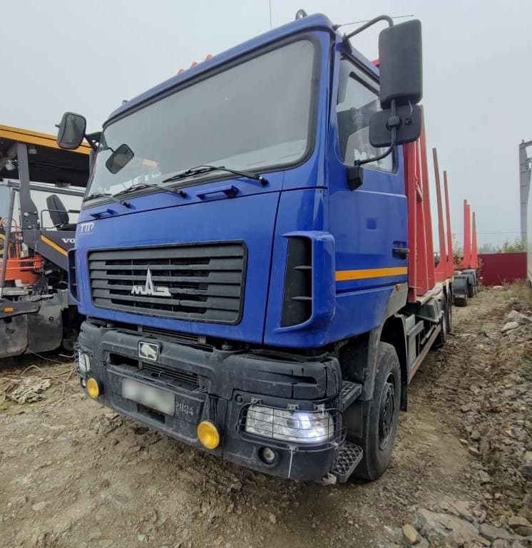 Дизель-С 5200* на шасси МАЗ 6312 6x4 Сортиментовоз с КМУ - 1