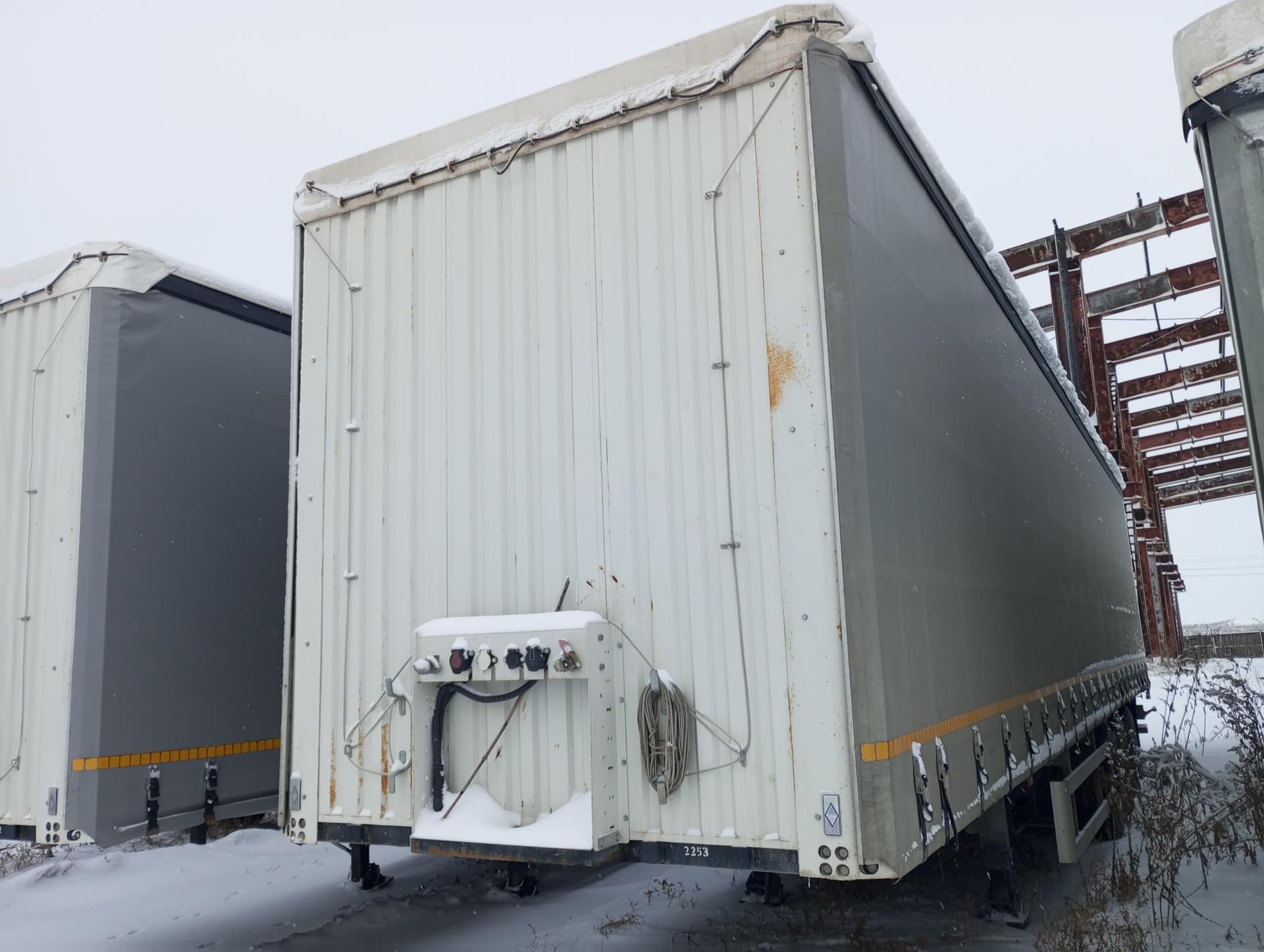 Туймазинский Завод Автобетоновозов 5885* Полуприцеп шторный - 1