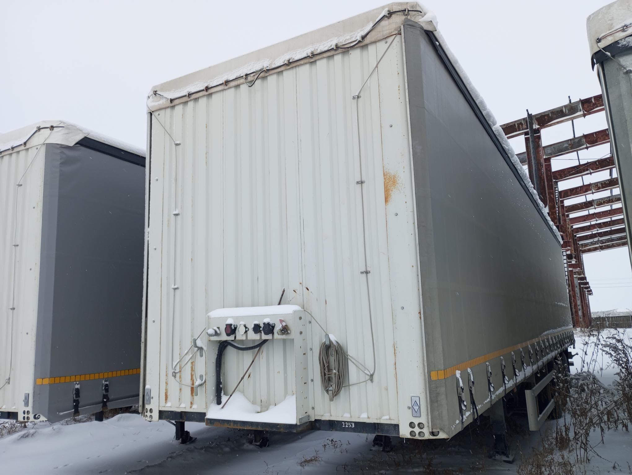 Туймазинский Завод Автобетоновозов 5885* Полуприцеп шторный - 1