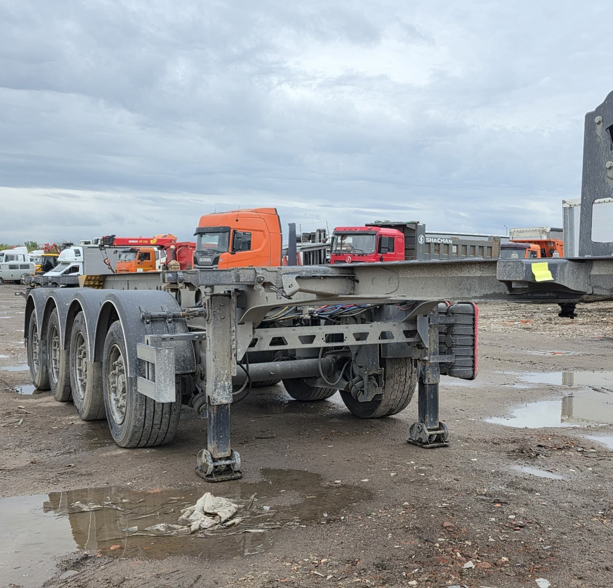 Grunwald 9454 Полуприцеп контейнеровоз 4 оси - 2
