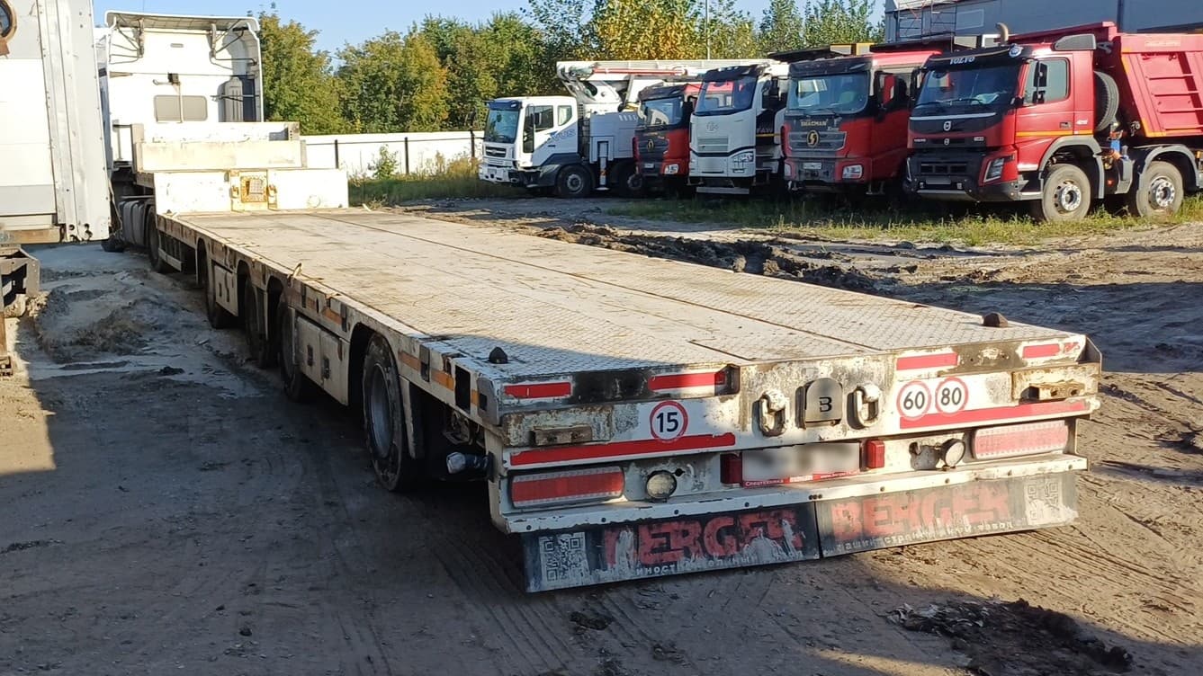Бергер 9854* Полуприцеп тяжеловоз 4 оси - 4