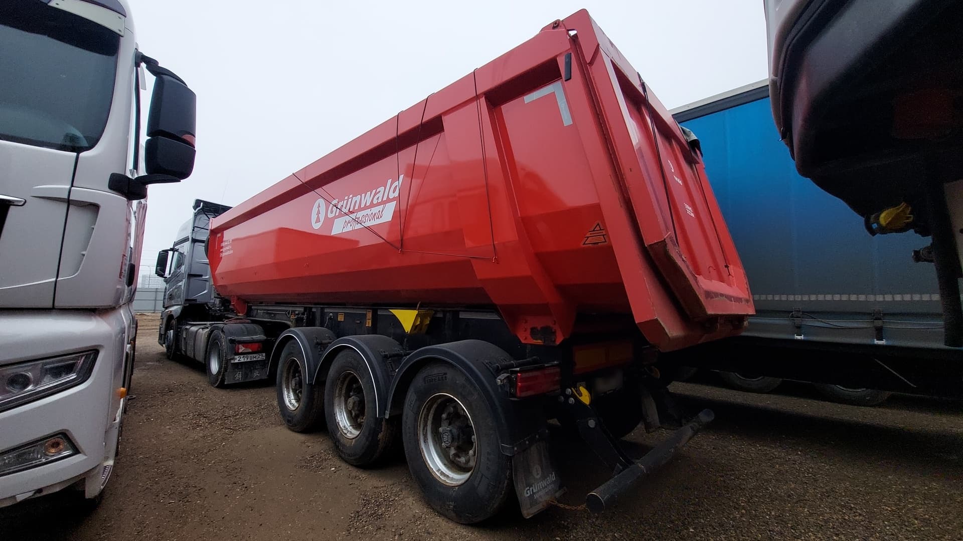 Grunwald 9453 Полуприцеп самосвальный - 4