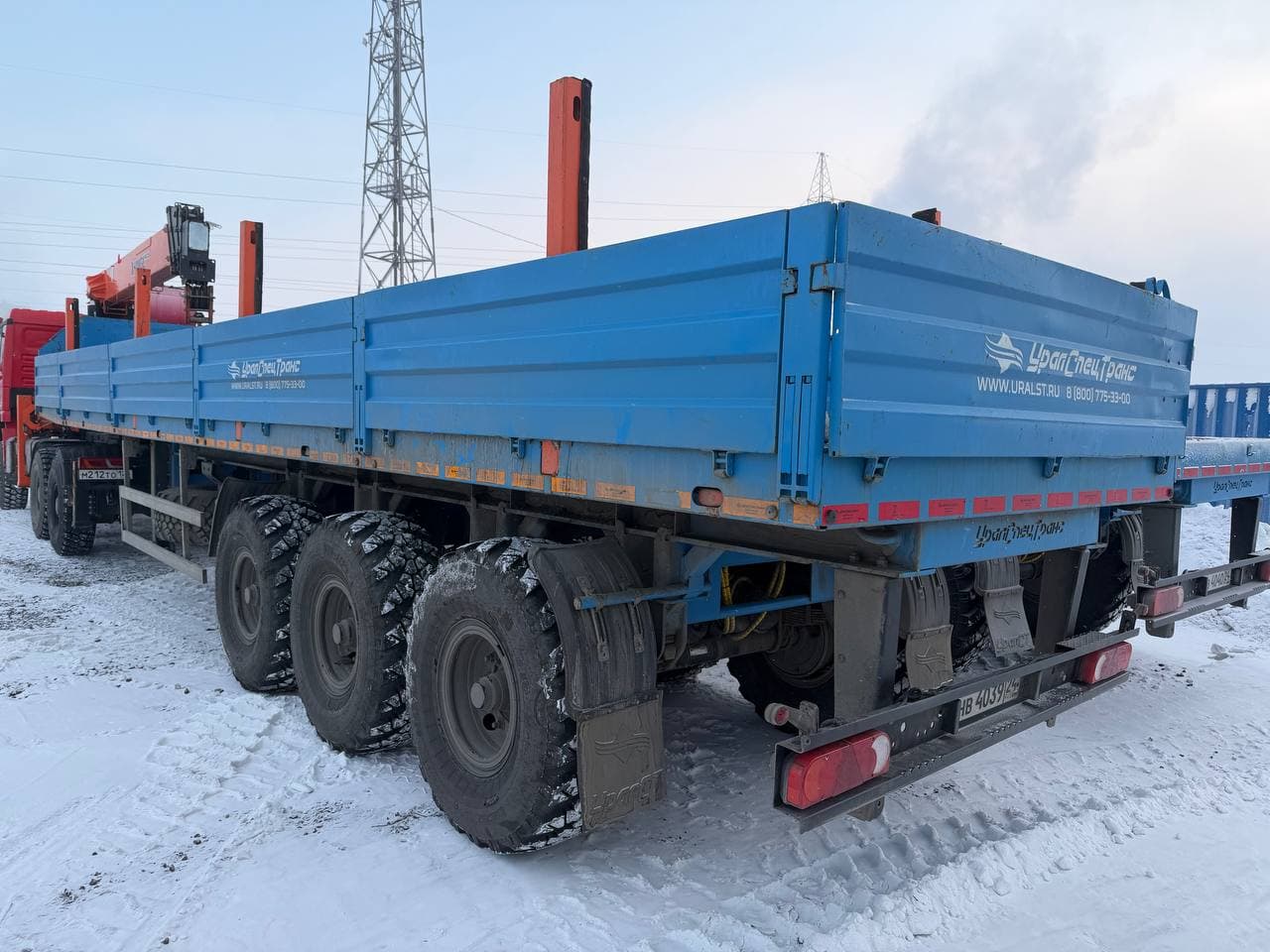 Уралспецтранс 9465* Полуприцеп бортовой - 4